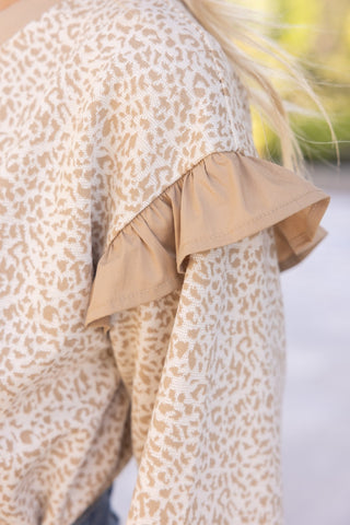 Wild At Heart Leopard Print Top