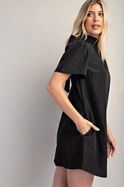 Black Bow Tie Affair Dress