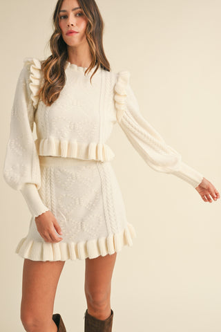 The Perfect Pair Sweater And Skirt Set