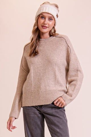 Knitty And Gritty Ribbed Sweater
