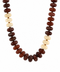 Colored Flat Ball Necklace