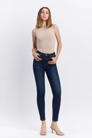 Flying Monkey High Rise Ankle Skinny Jeans