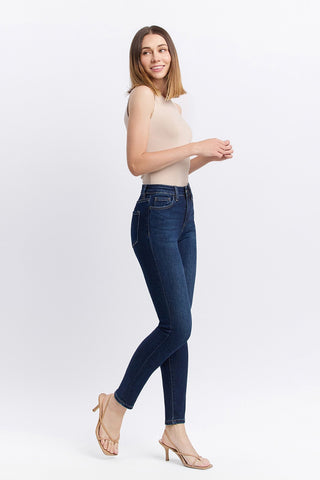 Flying Monkey High Rise Ankle Skinny Jeans