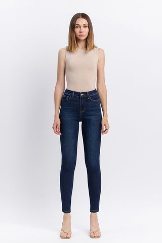 Flying Monkey High Rise Ankle Skinny Jeans