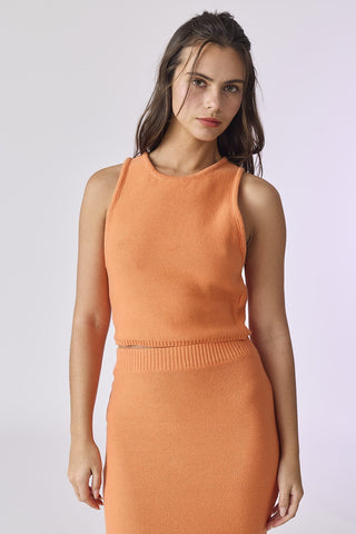 Orange You A Cutie Knit Set