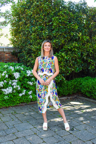 Breezy Does It Printed Top