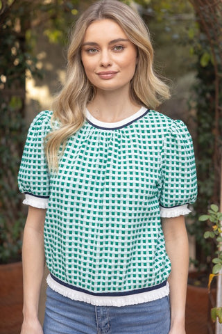 Mint To Be Knit Top