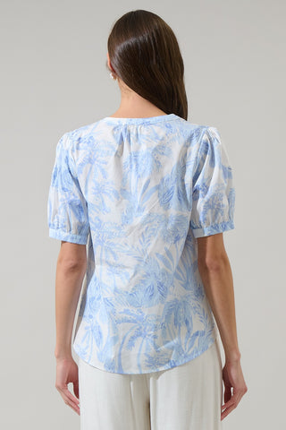 Cloud Nine Blooms Floral Top