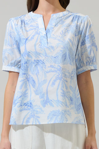 Cloud Nine Blooms Floral Top