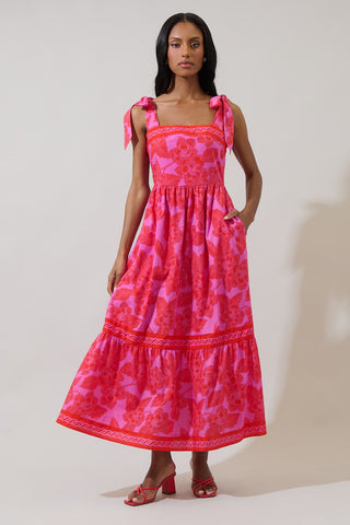 Love In Bloom Floral Maxi Dress
