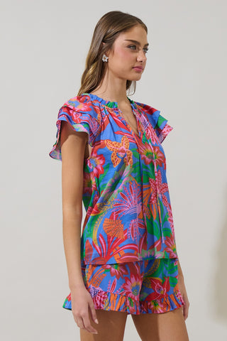 Heartbreaker Blooms Floral Top