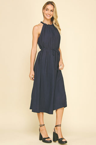 Tied To Perfection Midi Dress