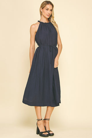 Tied To Perfection Midi Dress