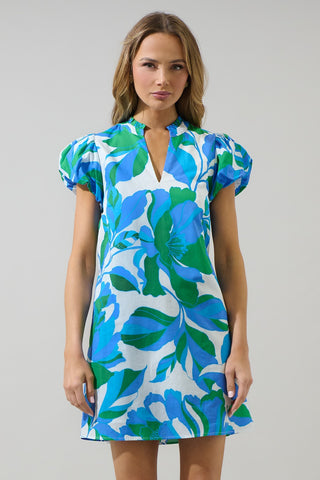 Pansie Floral Shift Dress