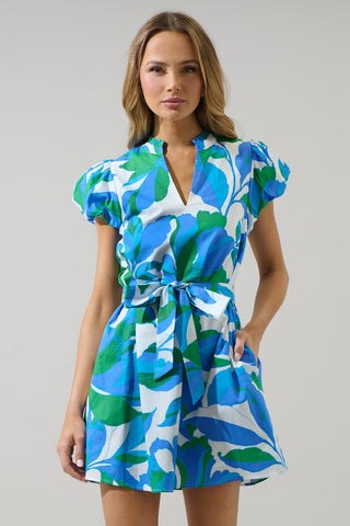Pansie Floral Shift Dress