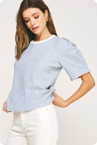 Hooked On Herringbone Knit Top