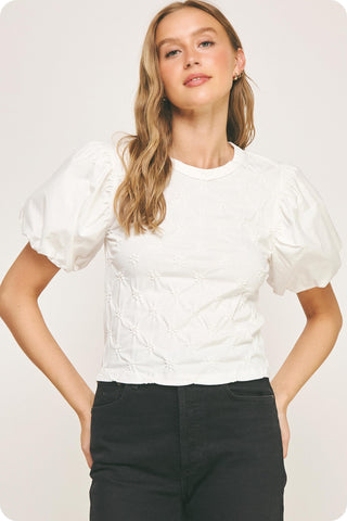 Be White Back Top