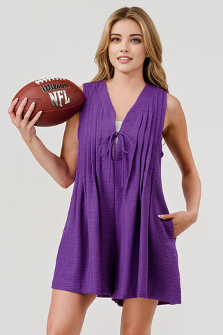 One Piece Wonder Game Day Romper