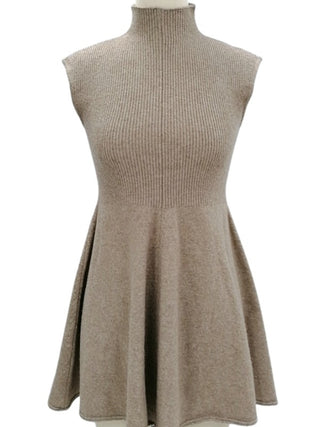 Taupe Tier Sweater Dress