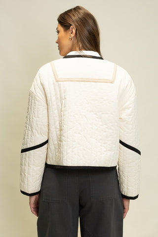 Warmly Wrapped Quilted Jacket