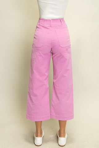 Feeling Grape Corduroy Pants