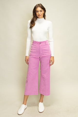 Feeling Grape Corduroy Pants