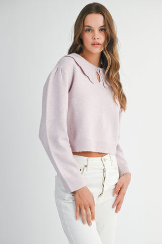 Lavender Lane Sweater