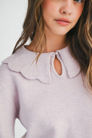 Lavender Lane Sweater