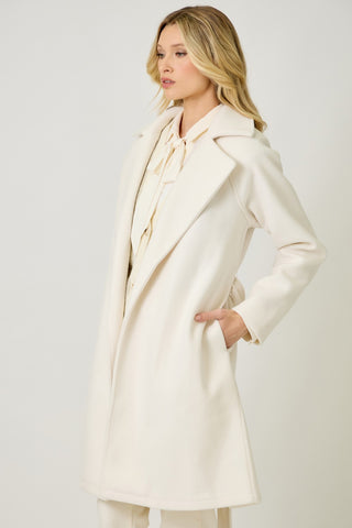 The Cozy Code Tie Waist Robe Coat
