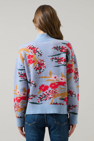 Wildflower Whisper Floral Sweater