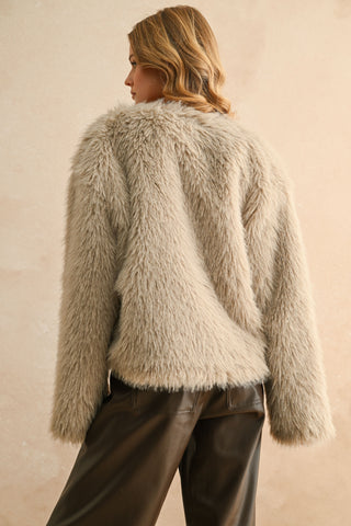 Layered In Luxury Fur Jacket