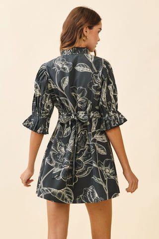 Petal Pusher Floral Dress