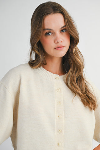 Cuddle Me Cropped Cardigan