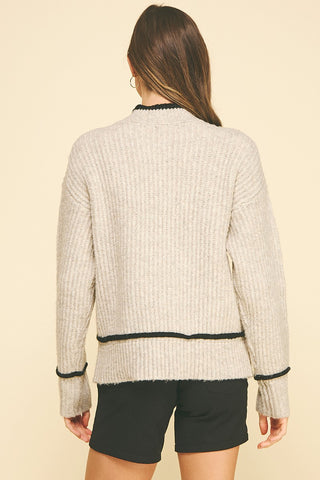 Boldly Basic Ribbed Sweater