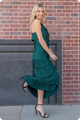 Cheers To Being Chic Midi Dress