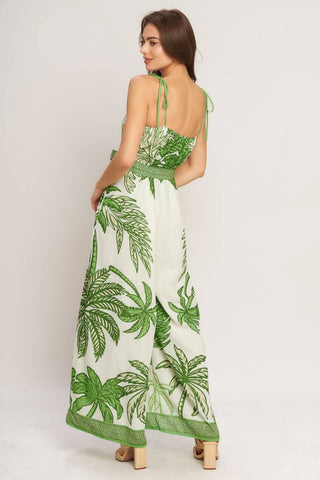 Palm It Like It Is Jumpsuit