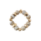 Marble Ball and Metal Nugget Bracelet