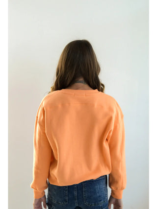Tigers On Top Embossed Sweatshirt