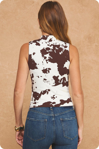 Moo La La Sleeveless Top