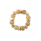 Marble Ball and Metal Nugget Bracelet