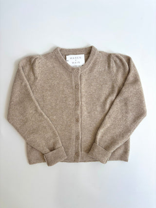Stay On Taupe Sweater Cardigan