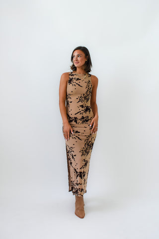 Taupe of The Town Maxi Dress