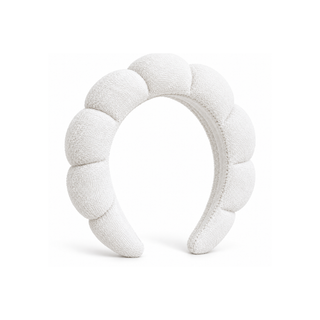 Pretty Puffed Terry Cloth Headband