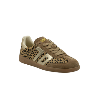 Back 70 Cloud W26 Leopard Gold Sneakers