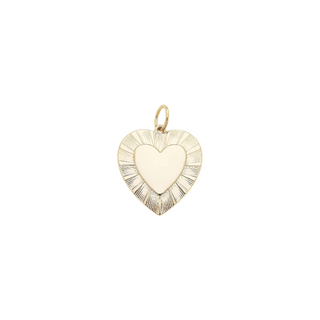 Glowing Heart Charm
