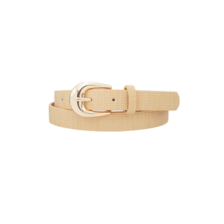 Skinny Metal Buckle Belt