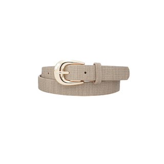 Skinny Metal Buckle Belt