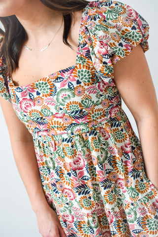 Floral Fixation Maxi Dress