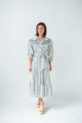 Karlie French Floral Maxi Dress