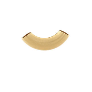 Curved Metal Tube Scarf Enhancer